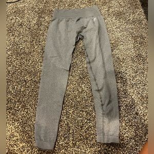 grey gym shark leggings